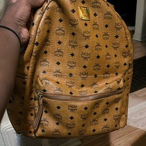 Mcm designer bookbag